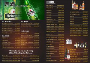 Biển Dương 1: Menu Hoa Sân 15