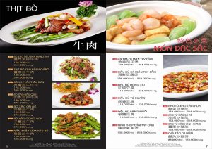 Biển Dương 1: Menu Hoa Sân 4