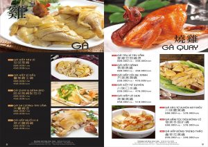 Biển Dương 1: Menu Hoa Sân 5