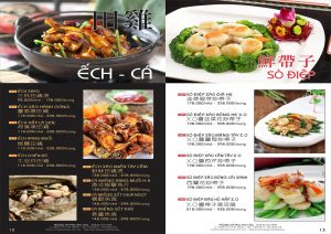Biển Dương 1: Menu Hoa Sân 7